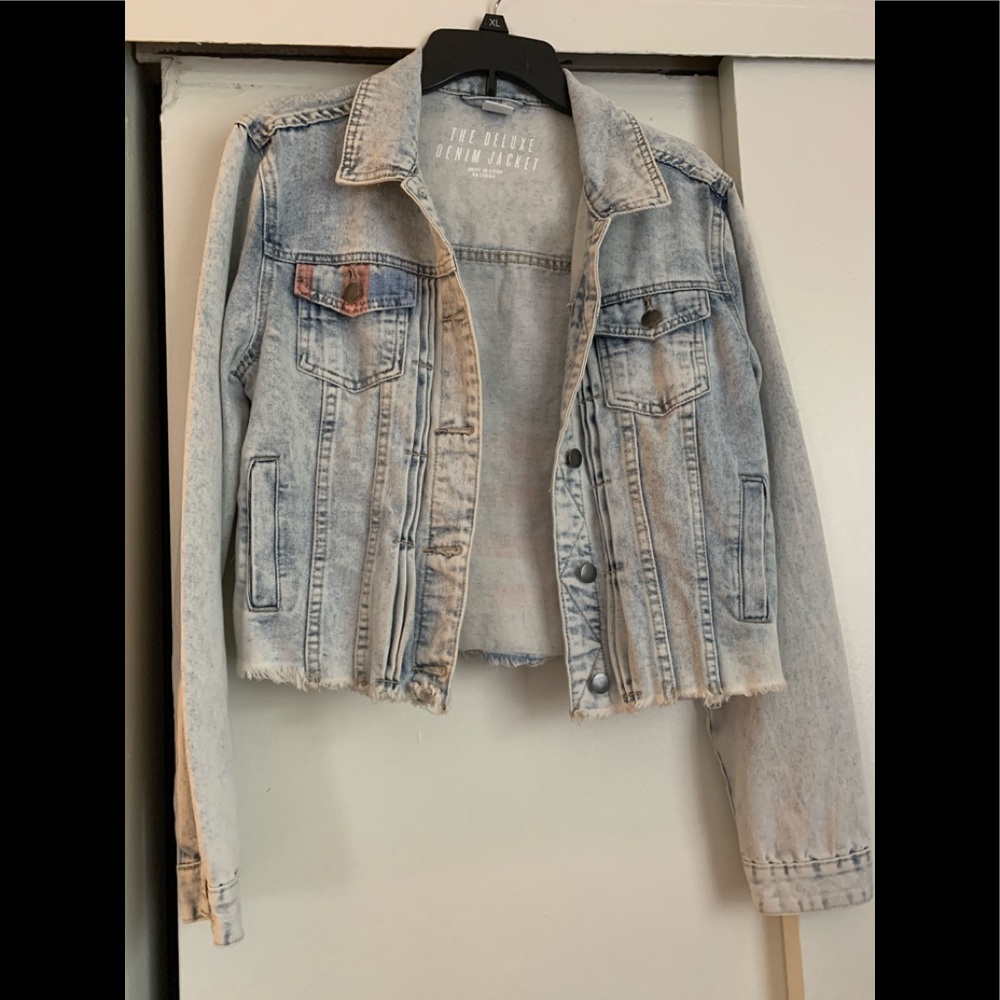 Tilly’s American Flag Denim Jacket